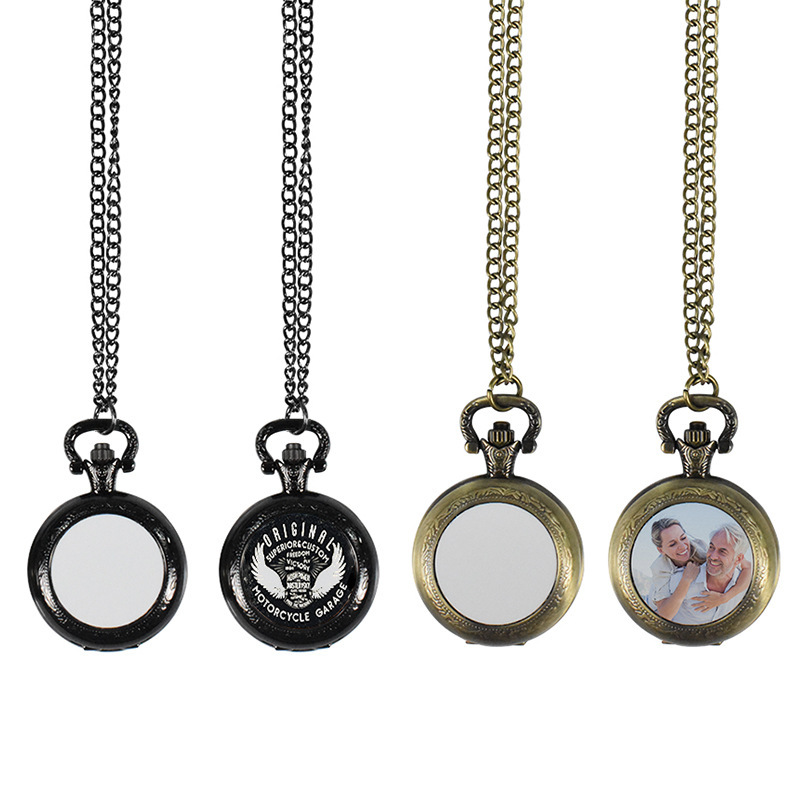Mystery Jewelry Jar Watches - 커스텀 빈티지 금속 포켓워치 펜던트 목걸이