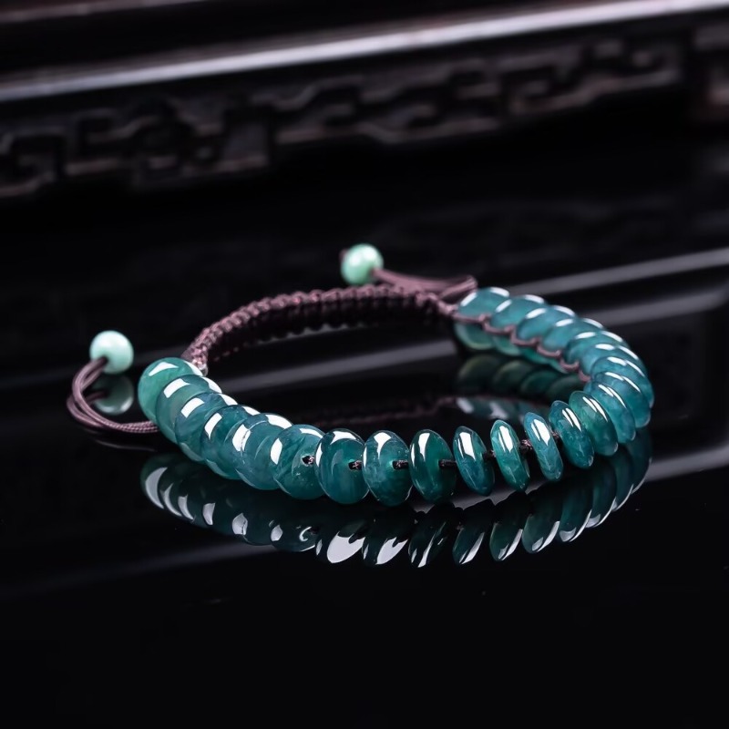 Jewelry & Watches Vitopoulos Reviews - 천연 진짜 에메랄드 블루 워터 아바커스