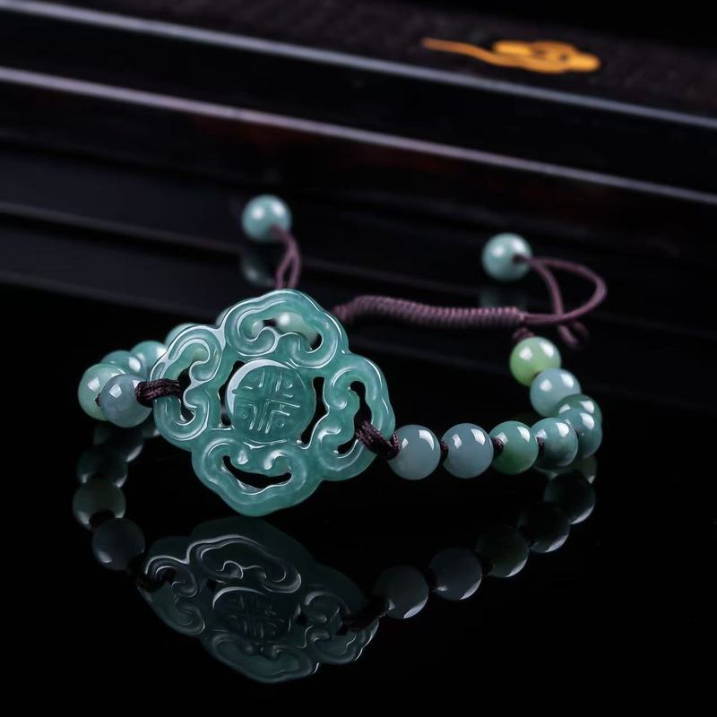 Jewelry & Watches Vitopoulos Reviews - 천연 비취 A급 팔찌 오리지널 디자인