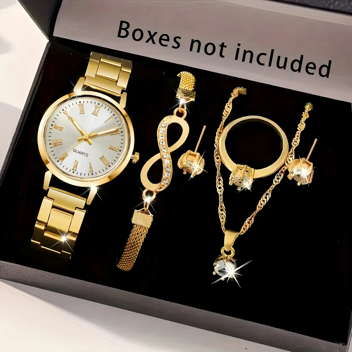 Mystery Jewelry Jar Watches - 20266개/세트 우아한 여성용 쿼츠 시계 패션