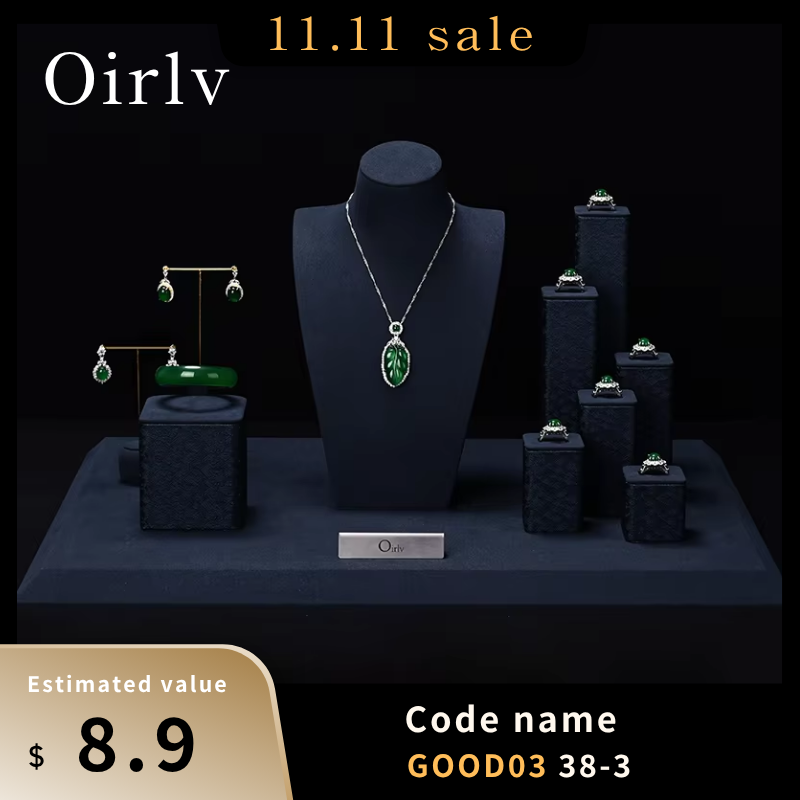 Oirlv 블루 쥬얼리 디스플레이 세트, 상점 캐비닛  - Jewelry Shop Watches 리뷰 및 가격