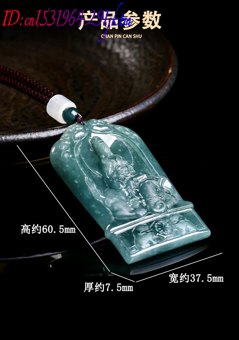천연 버마산 경옥 관음 펜던트 목걸이 참 장식품 디자이 - Jewelry & Watches Sp Z Oo Opinie 리뷰 및 가격