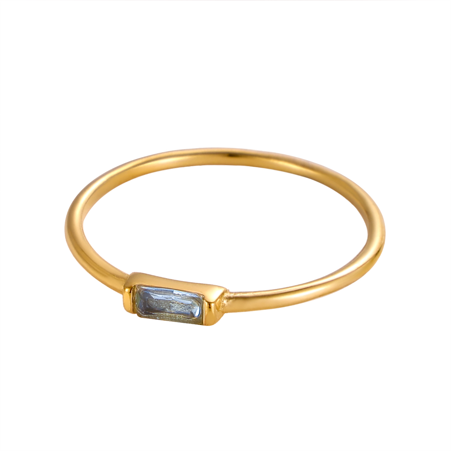 CARLIDANA Mimalist 18K 골드 도금 사 - Birthstone Ring Set 리뷰 및 가격