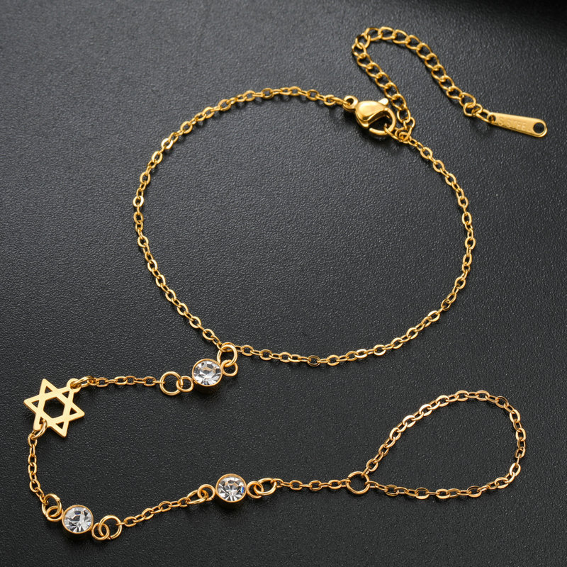 유대교 다윗의 별 히브리어 차이 글자 손가락 팔찌 스테 - Jewelry & Watches Sp Z Oo Opinie 리뷰 및 가격