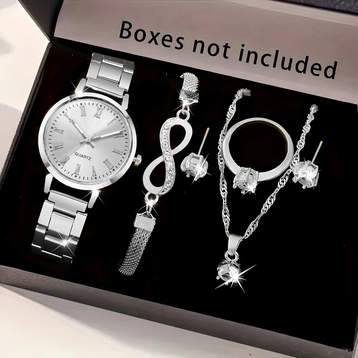 20266개/세트 우아한 여성용 쿼츠 시계 패션 심플  - Mystery Jewelry Jar Watches 리뷰 및 가격