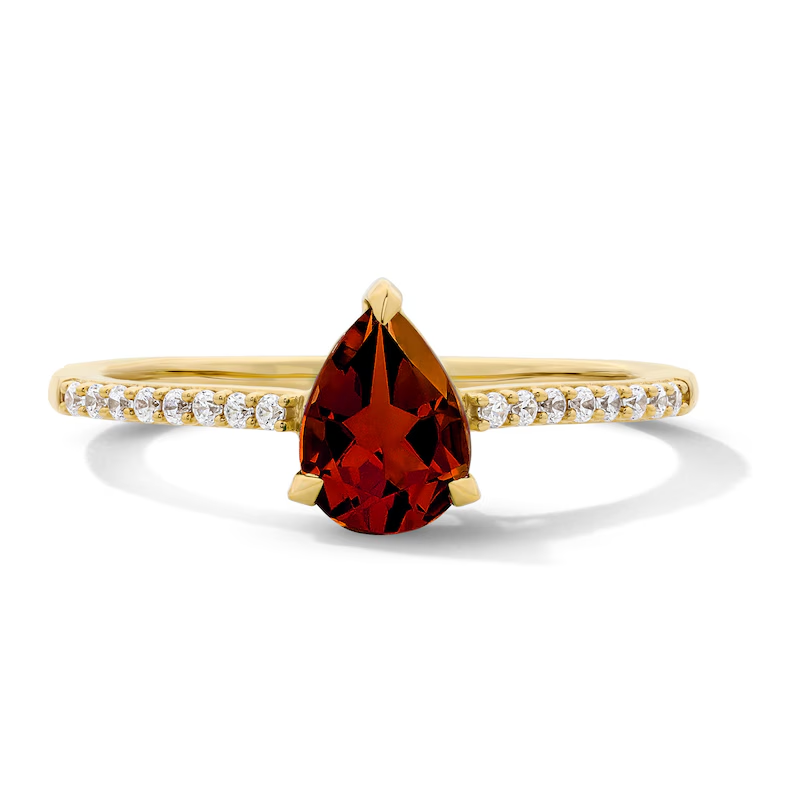개인 맞춤 탄생석 반지 파베 세팅 지르콘 반지 눈물방울 - Birthstone Ring Set 리뷰 및 가격