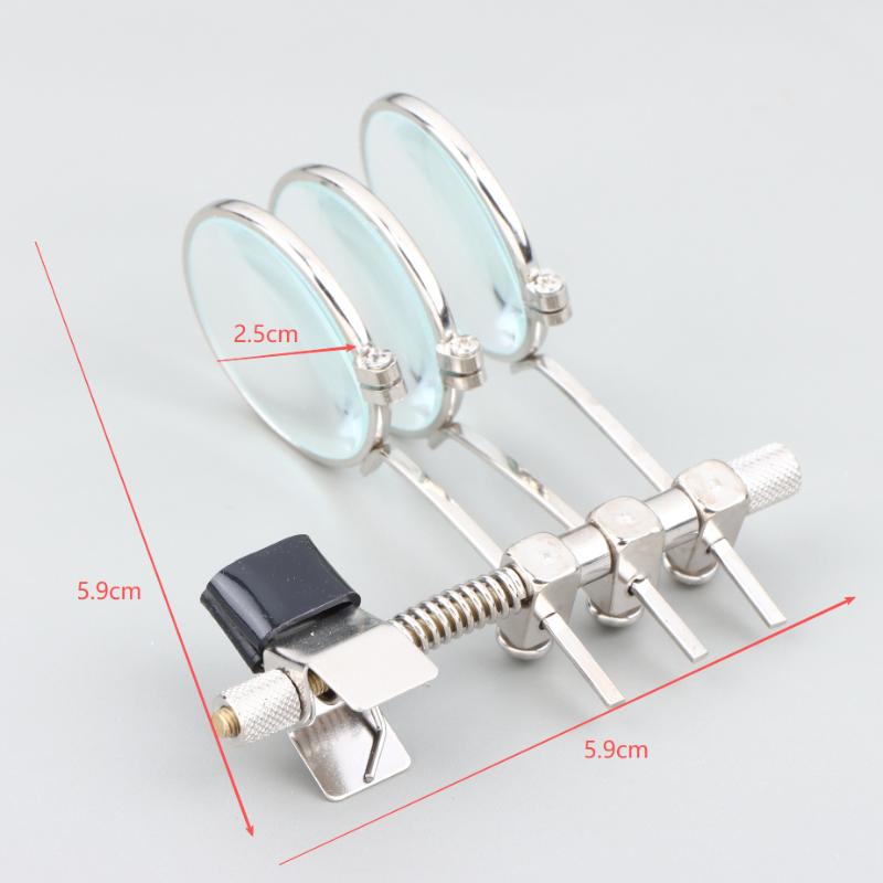 트리플 눈동자 루페 안경 돋보기 10X 15X 20X  - Jewelry Watches Repair 리뷰 및 가격
