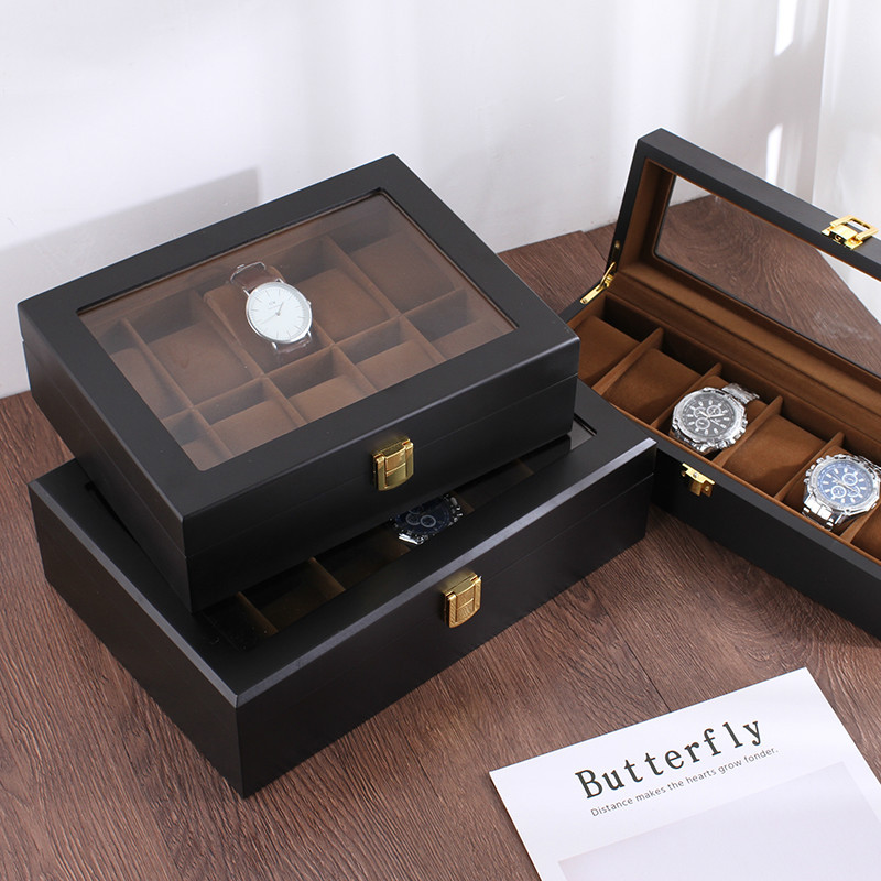 핸드메이드 럭셔리 나무 시계 박스, 시계 디스플레이 케 - Jewelry Box That Holds Watches 리뷰 및 가격