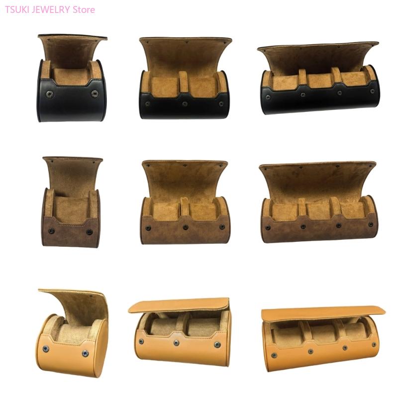 62KE 우아한 시계 저장 상자 PU 가죽 3 슬롯 보 - Jewelry Box That Holds Watches 리뷰 및 가격